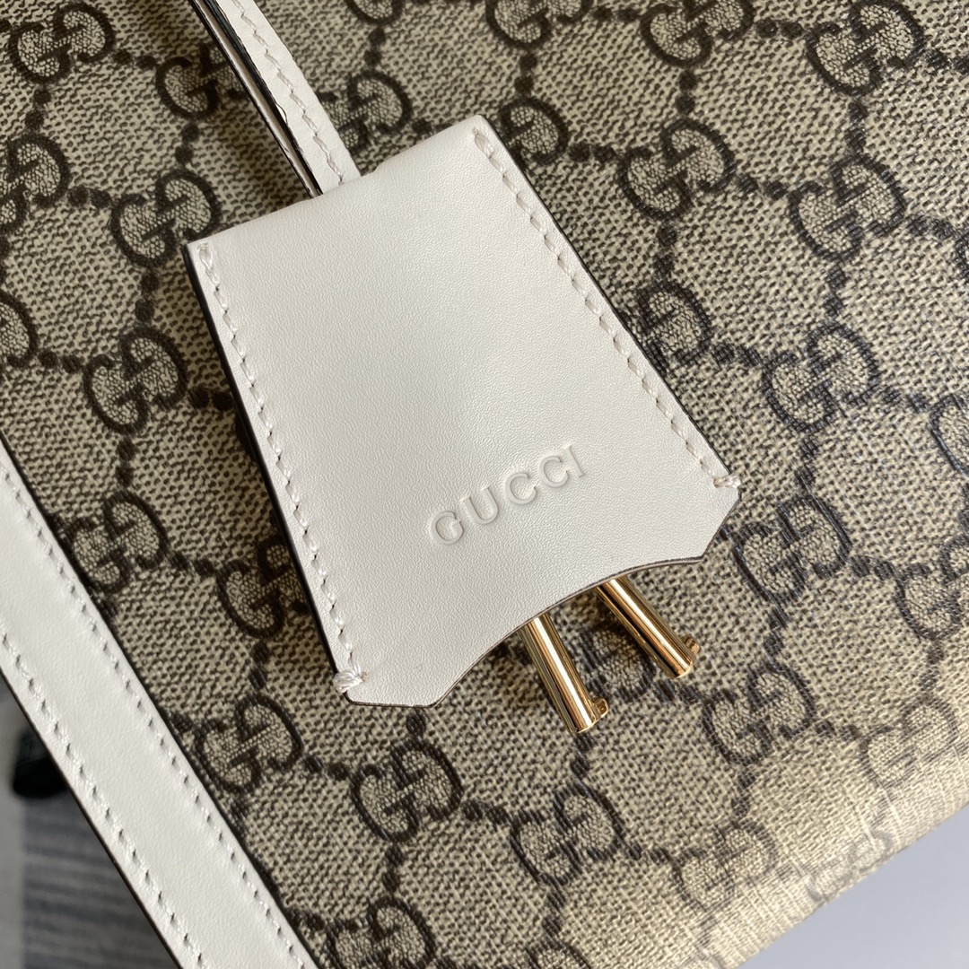 Gucci Padlock Medium GG Shoulder Bag 479197 White 